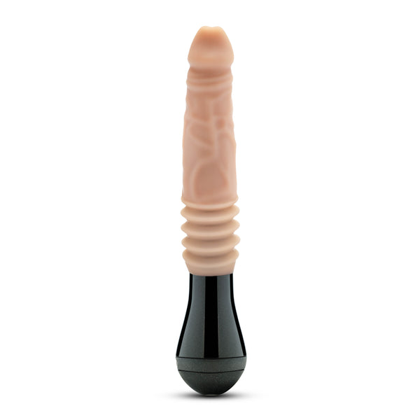 Dr. Skin Silicone Dr. Knight Rechargeable Vibrating, Gyrating & Thrusting Dildo