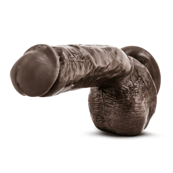 X5 Hard On 8.5" Dildo with Balls - Brown