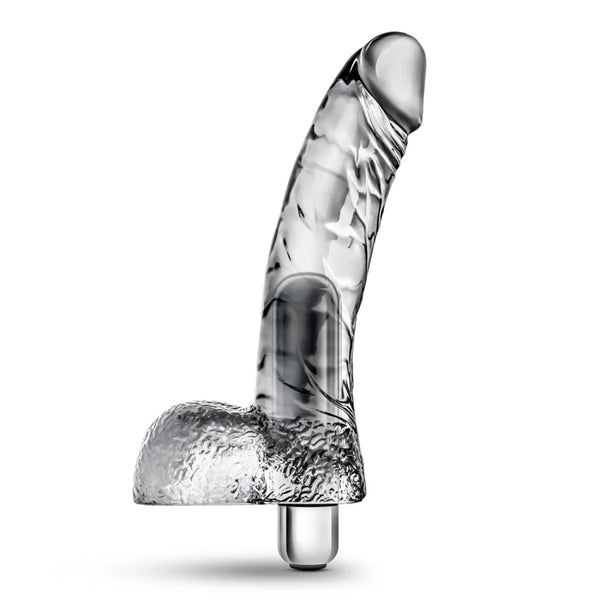 Naturally Yours Vibrating Ding Dong Vibrator - Clear