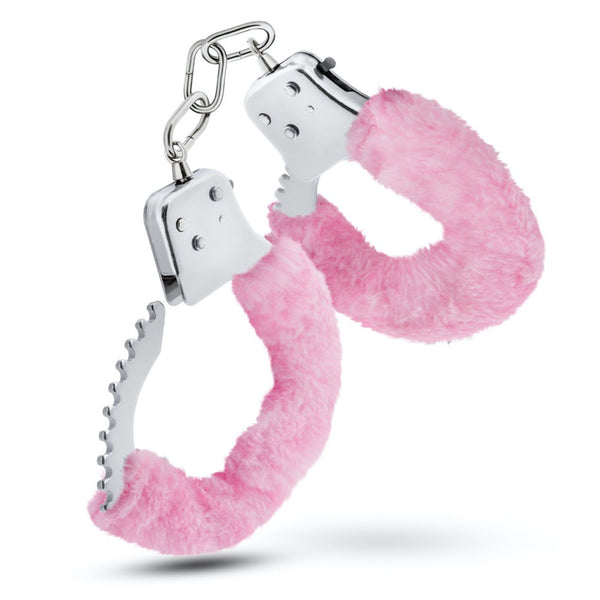 Blush Novelties Temptasia Furry Pink Cuffs - Extreme Toyz Singapore - https://extremetoyz.com.sg - Sex Toys and Lingerie Online Store - Bondage Gear / Vibrators / Electrosex Toys / Wireless Remote Control Vibes / Sexy Lingerie and Role Play / BDSM / Dungeon Furnitures / Dildos and Strap Ons &nbsp;/ Anal and Prostate Massagers / Anal Douche and Cleaning Aide / Delay Sprays and Gels / Lubricants and more...