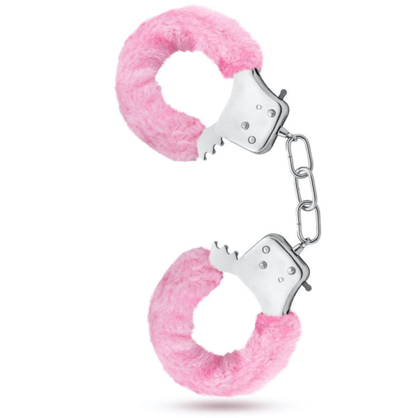 Blush Novelties Temptasia Furry Pink Cuffs - Extreme Toyz Singapore - https://extremetoyz.com.sg - Sex Toys and Lingerie Online Store - Bondage Gear / Vibrators / Electrosex Toys / Wireless Remote Control Vibes / Sexy Lingerie and Role Play / BDSM / Dungeon Furnitures / Dildos and Strap Ons &nbsp;/ Anal and Prostate Massagers / Anal Douche and Cleaning Aide / Delay Sprays and Gels / Lubricants and more...