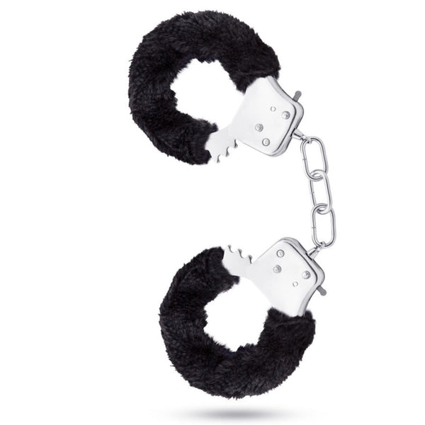 Blush Novelties Temptasia Furry Black Cuffs - Extreme Toyz Singapore - https://extremetoyz.com.sg - Sex Toys and Lingerie Online Store - Bondage Gear / Vibrators / Electrosex Toys / Wireless Remote Control Vibes / Sexy Lingerie and Role Play / BDSM / Dungeon Furnitures / Dildos and Strap Ons &nbsp;/ Anal and Prostate Massagers / Anal Douche and Cleaning Aide / Delay Sprays and Gels / Lubricants and more...