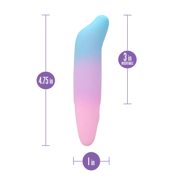 Play With Me Dolphin Kisses Rechargeable Silicone Bullet Vibrator