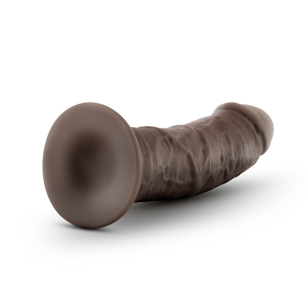 Blush Novelties Au Naturel 8" Dual Density Dildo - Chocolate - Extreme Toyz Singapore - https://extremetoyz.com.sg - Sex Toys and Lingerie Online Store - Bondage Gear / Vibrators / Electrosex Toys / Wireless Remote Control Vibes / Sexy Lingerie and Role Play / BDSM / Dungeon Furnitures / Dildos and Strap Ons &nbsp;/ Anal and Prostate Massagers / Anal Douche and Cleaning Aide / Delay Sprays and Gels / Lubricants and more...