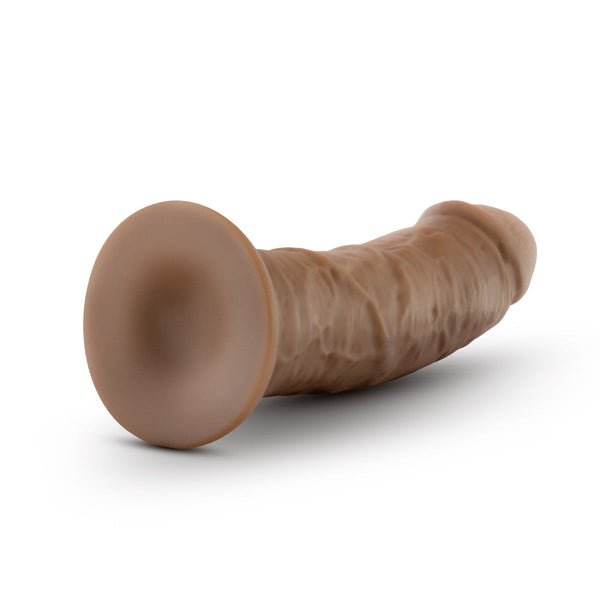 Blush Novelties Au Naturel 8" Dual Density Dildo - Mocha - Extreme Toyz Singapore - https://extremetoyz.com.sg - Sex Toys and Lingerie Online Store - Bondage Gear / Vibrators / Electrosex Toys / Wireless Remote Control Vibes / Sexy Lingerie and Role Play / BDSM / Dungeon Furnitures / Dildos and Strap Ons &nbsp;/ Anal and Prostate Massagers / Anal Douche and Cleaning Aide / Delay Sprays and Gels / Lubricants and more...