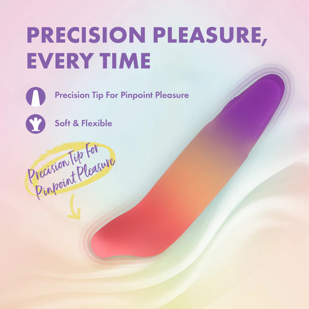Play With Me Dolphin Dreams Rechargeable Silicone Bullet Vibrator
