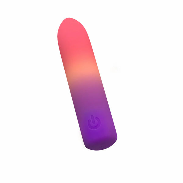 Play With Me Cotton Candy Rechargeable Silicone Bullet Vibrator
