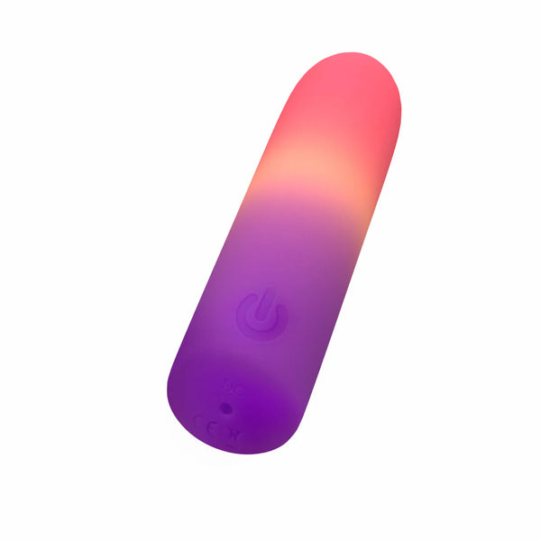 Play With Me Cotton Candy Rechargeable Silicone Bullet Vibrator