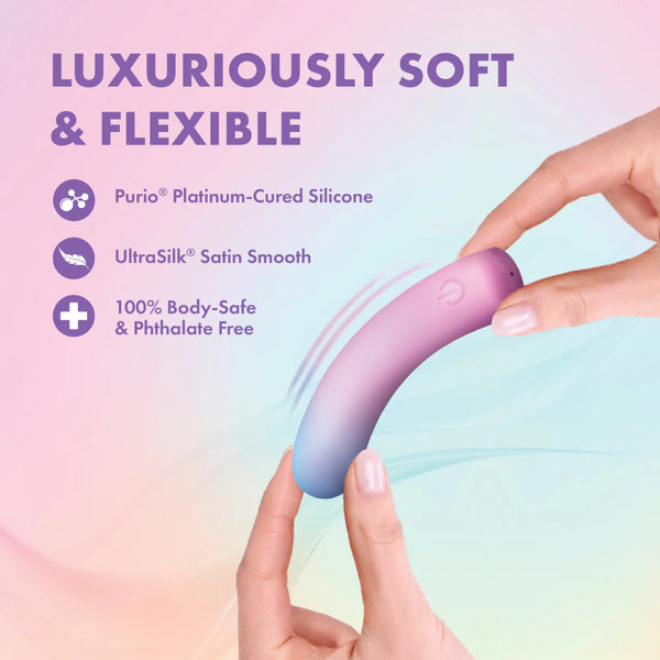 Play With Me Berry Burst Rechargeable Silicone Bullet Vibrator
