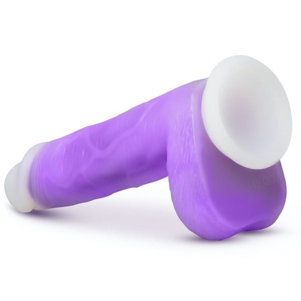 Blush Novelties Neo Elite Encore 8" Remote Control Rechargeable Silicone Vibrating Dildo - Purple - Extreme Toyz Singapore - https://extremetoyz.com.sg - Sex Toys and Lingerie Online Store - Bondage Gear / Vibrators / Electrosex Toys / Wireless Remote Control Vibes / Sexy Lingerie and Role Play / BDSM / Dungeon Furnitures / Dildos and Strap Ons &nbsp;/ Anal and Prostate Massagers / Anal Douche and Cleaning Aide / Delay Sprays and Gels / Lubricants and more...
