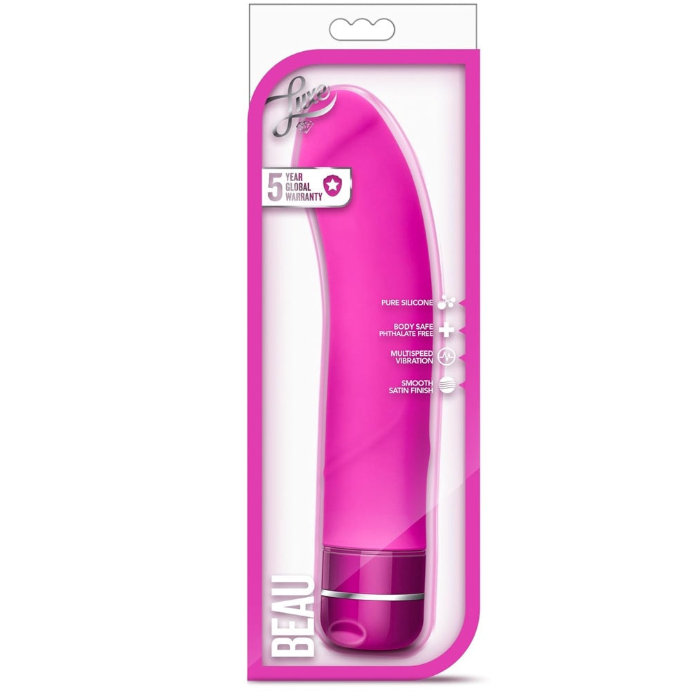 Luxe Beau G-Spot Platinum-Cured Silicone Vibrator