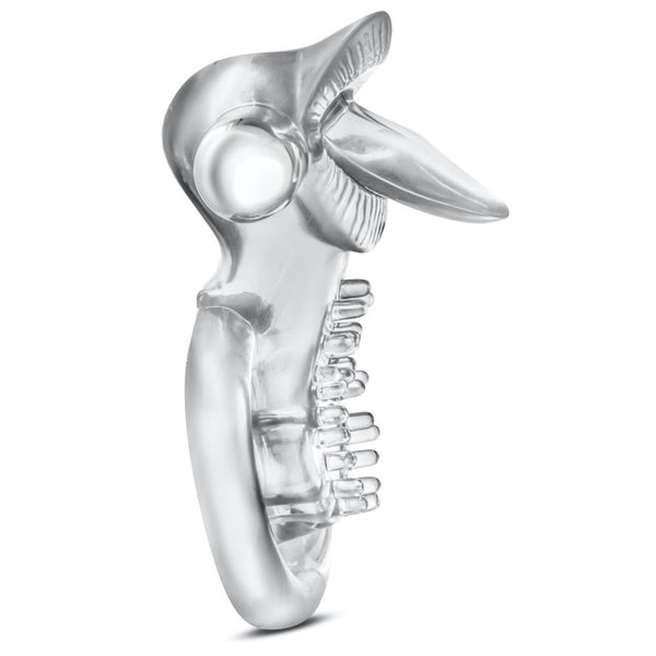 Blush Novelties Stay Hard 10 Function Vibrating Tongue Ring - Clear - Extreme Toyz Singapore - https://extremetoyz.com.sg - Sex Toys and Lingerie Online Store - Bondage Gear / Vibrators / Electrosex Toys / Wireless Remote Control Vibes / Sexy Lingerie and Role Play / BDSM / Dungeon Furnitures / Dildos and Strap Ons &nbsp;/ Anal and Prostate Massagers / Anal Douche and Cleaning Aide / Delay Sprays and Gels / Lubricants and more...