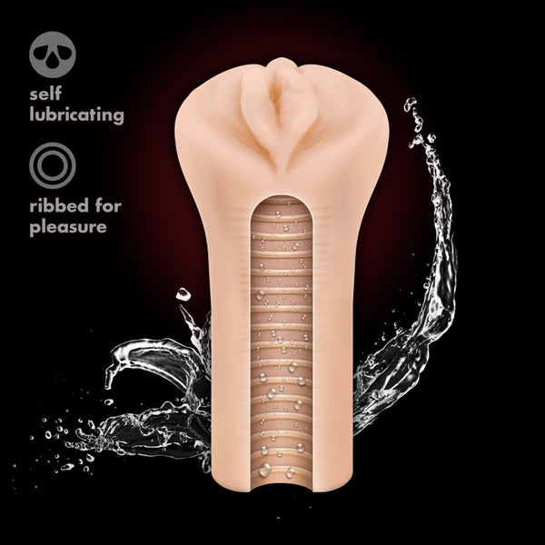 Blush Novelties M Elite Soft and Wet Veronika Self Lubricating Masturbator - Extreme Toyz Singapore - https://extremetoyz.com.sg - Sex Toys and Lingerie Online Store - Bondage Gear / Vibrators / Electrosex Toys / Wireless Remote Control Vibes / Sexy Lingerie and Role Play / BDSM / Dungeon Furnitures / Dildos and Strap Ons  / Anal and Prostate Massagers / Anal Douche and Cleaning Aide / Delay Sprays and Gels / Lubricants and more...
