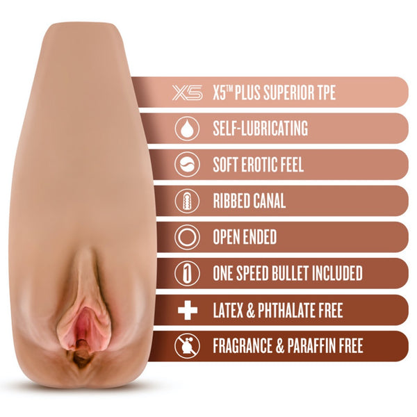 Blush Novelties M Elite Soft and Wet Renata Self Lubricating Masturbator - Extreme Toyz Singapore - https://extremetoyz.com.sg - Sex Toys and Lingerie Online Store - Bondage Gear / Vibrators / Electrosex Toys / Wireless Remote Control Vibes / Sexy Lingerie and Role Play / BDSM / Dungeon Furnitures / Dildos and Strap Ons  / Anal and Prostate Massagers / Anal Douche and Cleaning Aide / Delay Sprays and Gels / Lubricants and more...
