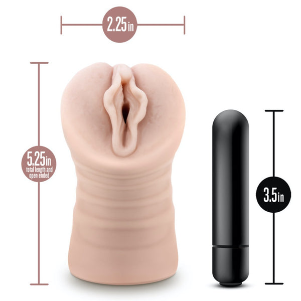 Blush Novelties EnLust Destini Vibrating Stroker - Extreme Toyz Singapore - https://extremetoyz.com.sg - Sex Toys and Lingerie Online Store - Bondage Gear / Vibrators / Electrosex Toys / Wireless Remote Control Vibes / Sexy Lingerie and Role Play / BDSM / Dungeon Furnitures / Dildos and Strap Ons &nbsp;/ Anal and Prostate Massagers / Anal Douche and Cleaning Aide / Delay Sprays and Gels / Lubricants and more...
