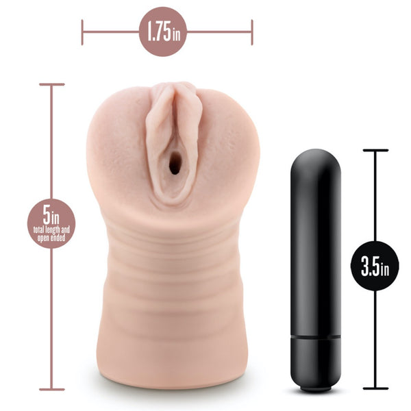 Blush Novelties EnLust Ayumi Vibrating Stroker - Extreme Toyz Singapore - https://extremetoyz.com.sg - Sex Toys and Lingerie Online Store - Bondage Gear / Vibrators / Electrosex Toys / Wireless Remote Control Vibes / Sexy Lingerie and Role Play / BDSM / Dungeon Furnitures / Dildos and Strap Ons &nbsp;/ Anal and Prostate Massagers / Anal Douche and Cleaning Aide / Delay Sprays and Gels / Lubricants and more...