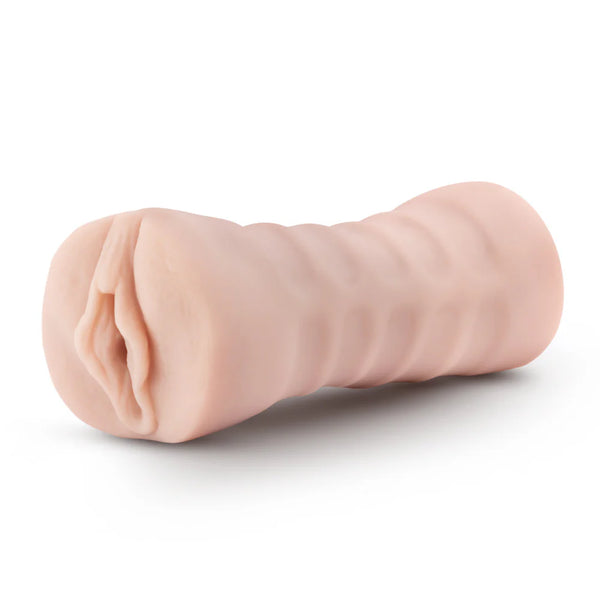 M for Men Ashley Realistic Vibrating Pussy Stroker - Vanilla