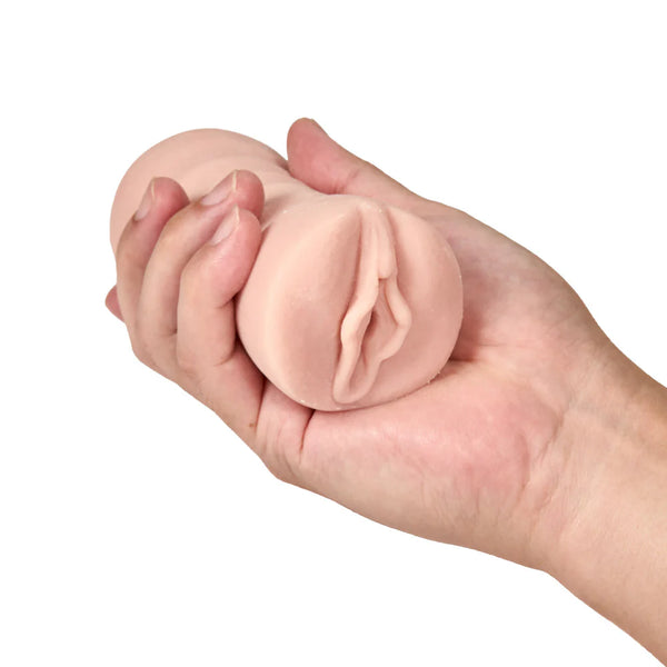 M for Men Ashley Realistic Vibrating Pussy Stroker - Vanilla