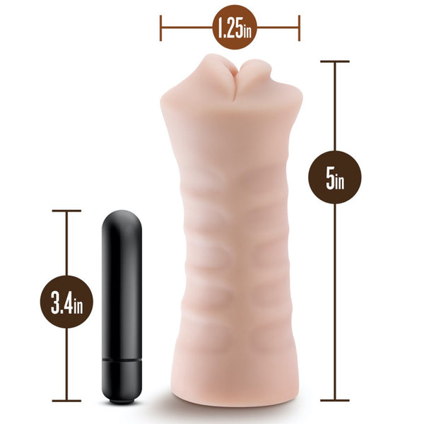 Blush Novelties EnLust Nicole Vibrating Stroker - Mouth - Extreme Toyz Singapore - https://extremetoyz.com.sg - Sex Toys and Lingerie Online Store - Bondage Gear / Vibrators / Electrosex Toys / Wireless Remote Control Vibes / Sexy Lingerie and Role Play / BDSM / Dungeon Furnitures / Dildos and Strap Ons &nbsp;/ Anal and Prostate Massagers / Anal Douche and Cleaning Aide / Delay Sprays and Gels / Lubricants and more...