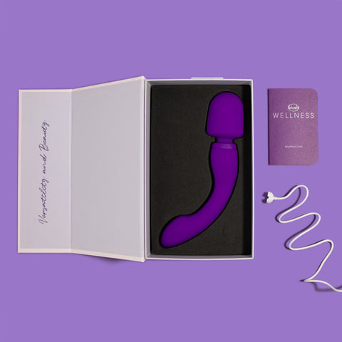 Blush Novelties Wellness Dual Sense Powerful Rechargeable G Spot Vibrator and Wand - Extreme Toyz Singapore - https://extremetoyz.com.sg - Sex Toys and Lingerie Online Store - Bondage Gear / Vibrators / Electrosex Toys / Wireless Remote Control Vibes / Sexy Lingerie and Role Play / BDSM / Dungeon Furnitures / Dildos and Strap Ons &nbsp;/ Anal and Prostate Massagers / Anal Douche and Cleaning Aide / Delay Sprays and Gels / Lubricants and more...