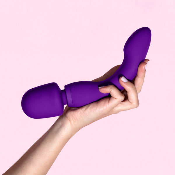 Blush Novelties Wellness Dual Sense Powerful Rechargeable G Spot Vibrator and Wand - Extreme Toyz Singapore - https://extremetoyz.com.sg - Sex Toys and Lingerie Online Store - Bondage Gear / Vibrators / Electrosex Toys / Wireless Remote Control Vibes / Sexy Lingerie and Role Play / BDSM / Dungeon Furnitures / Dildos and Strap Ons &nbsp;/ Anal and Prostate Massagers / Anal Douche and Cleaning Aide / Delay Sprays and Gels / Lubricants and more...