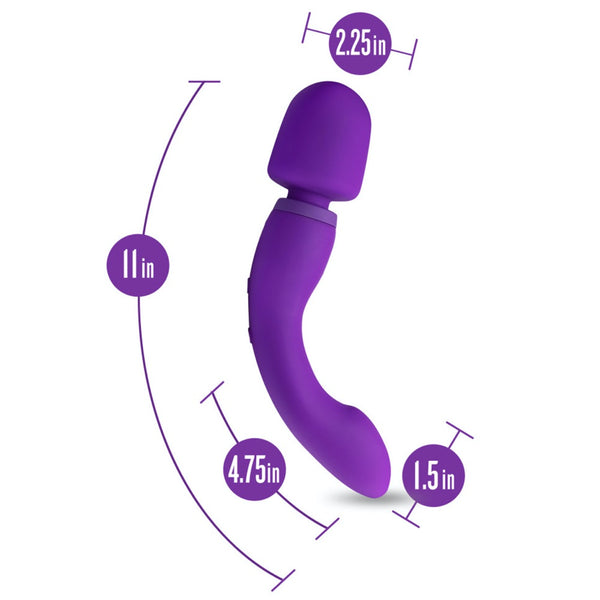 Blush Novelties Wellness Dual Sense Powerful Rechargeable G Spot Vibrator and Wand - Extreme Toyz Singapore - https://extremetoyz.com.sg - Sex Toys and Lingerie Online Store - Bondage Gear / Vibrators / Electrosex Toys / Wireless Remote Control Vibes / Sexy Lingerie and Role Play / BDSM / Dungeon Furnitures / Dildos and Strap Ons &nbsp;/ Anal and Prostate Massagers / Anal Douche and Cleaning Aide / Delay Sprays and Gels / Lubricants and more...