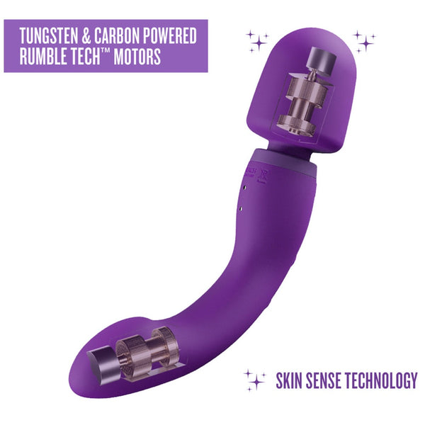 Blush Novelties Wellness Dual Sense Powerful Rechargeable G Spot Vibrator and Wand - Extreme Toyz Singapore - https://extremetoyz.com.sg - Sex Toys and Lingerie Online Store - Bondage Gear / Vibrators / Electrosex Toys / Wireless Remote Control Vibes / Sexy Lingerie and Role Play / BDSM / Dungeon Furnitures / Dildos and Strap Ons &nbsp;/ Anal and Prostate Massagers / Anal Douche and Cleaning Aide / Delay Sprays and Gels / Lubricants and more...