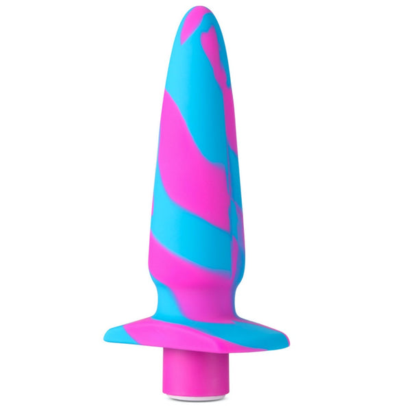 Blush Novelties Avant Vibrotize Rechargeable Platinum-Cured Silicone Vibrating Anal Plug - Fuchsia - Extreme Toyz Singapore - https://extremetoyz.com.sg - Sex Toys and Lingerie Online Store - Bondage Gear / Vibrators / Electrosex Toys / Wireless Remote Control Vibes / Sexy Lingerie and Role Play / BDSM / Dungeon Furnitures / Dildos and Strap Ons &nbsp;/ Anal and Prostate Massagers / Anal Douche and Cleaning Aide / Delay Sprays and Gels / Lubricants and more...