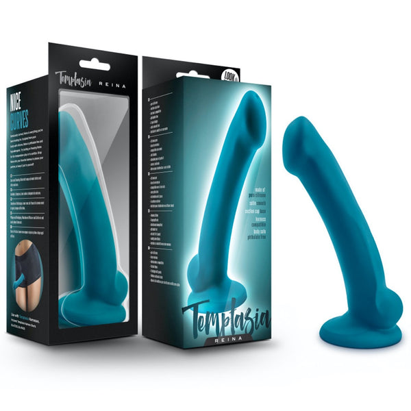 Blush Novelties Temptasia Reina Silicone Dildo - Extreme Toyz Singapore - https://extremetoyz.com.sg - Sex Toys and Lingerie Online Store - Bondage Gear / Vibrators / Electrosex Toys / Wireless Remote Control Vibes / Sexy Lingerie and Role Play / BDSM / Dungeon Furnitures / Dildos and Strap Ons &nbsp;/ Anal and Prostate Massagers / Anal Douche and Cleaning Aide / Delay Sprays and Gels / Lubricants and more...