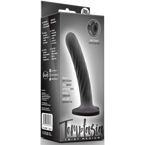 Temptasia Twist Silicone Dildo - Medium