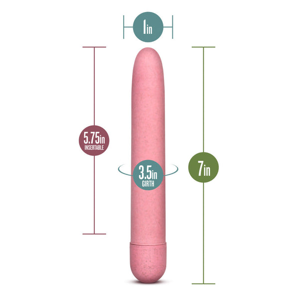 Blush Novelties Gaia Eco Plant-Based Slim Vibrator - Coral - Extreme Toyz Singapore - https://extremetoyz.com.sg - Sex Toys and Lingerie Online Store - Bondage Gear / Vibrators / Electrosex Toys / Wireless Remote Control Vibes / Sexy Lingerie and Role Play / BDSM / Dungeon Furnitures / Dildos and Strap Ons &nbsp;/ Anal and Prostate Massagers / Anal Douche and Cleaning Aide / Delay Sprays and Gels / Lubricants and more...