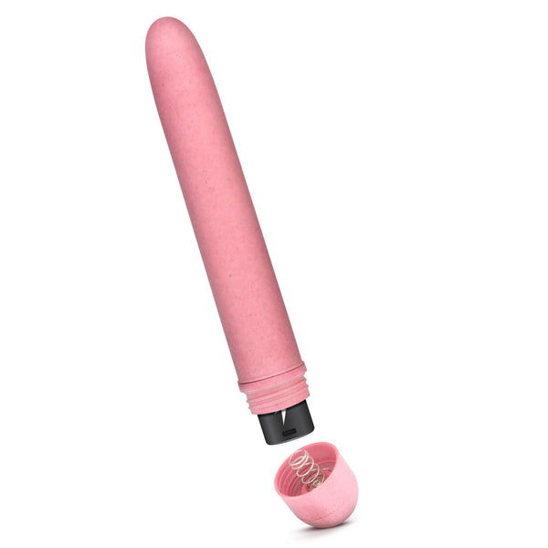 Blush Novelties Gaia Eco Plant-Based Slim Vibrator - Coral - Extreme Toyz Singapore - https://extremetoyz.com.sg - Sex Toys and Lingerie Online Store - Bondage Gear / Vibrators / Electrosex Toys / Wireless Remote Control Vibes / Sexy Lingerie and Role Play / BDSM / Dungeon Furnitures / Dildos and Strap Ons &nbsp;/ Anal and Prostate Massagers / Anal Douche and Cleaning Aide / Delay Sprays and Gels / Lubricants and more...