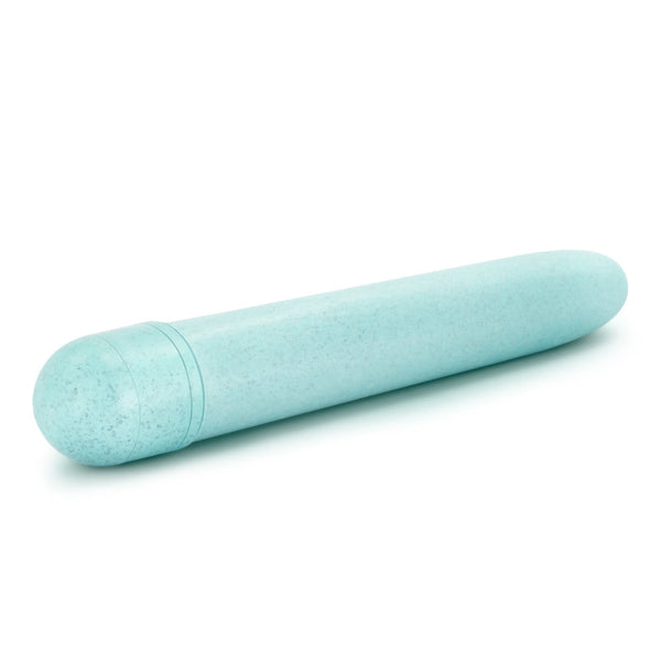 Blush Novelties Gaia Eco Plant-Based Slim Vibrator - Aqua - Extreme Toyz Singapore - https://extremetoyz.com.sg - Sex Toys and Lingerie Online Store - Bondage Gear / Vibrators / Electrosex Toys / Wireless Remote Control Vibes / Sexy Lingerie and Role Play / BDSM / Dungeon Furnitures / Dildos and Strap Ons &nbsp;/ Anal and Prostate Massagers / Anal Douche and Cleaning Aide / Delay Sprays and Gels / Lubricants and more...