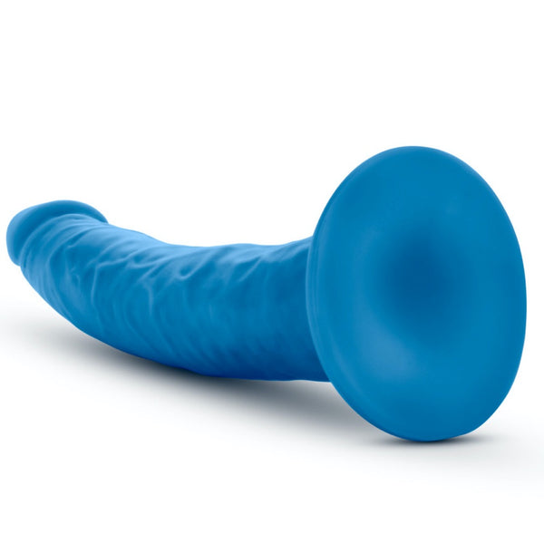 Blush Novelties Neo Elite 7.5" Silicone Dual Density Cock - Neon Blue - Extreme Toyz Singapore - https://extremetoyz.com.sg - Sex Toys and Lingerie Online Store - Bondage Gear / Vibrators / Electrosex Toys / Wireless Remote Control Vibes / Sexy Lingerie and Role Play / BDSM / Dungeon Furnitures / Dildos and Strap Ons &nbsp;/ Anal and Prostate Massagers / Anal Douche and Cleaning Aide / Delay Sprays and Gels / Lubricants and more...