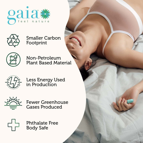 Blush Novelties Gaia Eco Plant-Based Bullet Vibrator - Aqua - Extreme Toyz Singapore - https://extremetoyz.com.sg - Sex Toys and Lingerie Online Store - Bondage Gear / Vibrators / Electrosex Toys / Wireless Remote Control Vibes / Sexy Lingerie and Role Play / BDSM / Dungeon Furnitures / Dildos and Strap Ons &nbsp;/ Anal and Prostate Massagers / Anal Douche and Cleaning Aide / Delay Sprays and Gels / Lubricants and more...