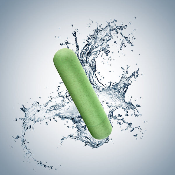 Blush Novelties Gaia Eco Plant-Based Bullet Vibrator - Green - Extreme Toyz Singapore - https://extremetoyz.com.sg - Sex Toys and Lingerie Online Store - Bondage Gear / Vibrators / Electrosex Toys / Wireless Remote Control Vibes / Sexy Lingerie and Role Play / BDSM / Dungeon Furnitures / Dildos and Strap Ons &nbsp;/ Anal and Prostate Massagers / Anal Douche and Cleaning Aide / Delay Sprays and Gels / Lubricants and more...