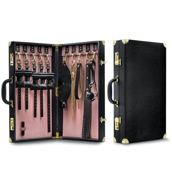 Blush Novelties Temptasia Safe Word Bondage Kit with Suitcase - Extreme Toyz Singapore - https://extremetoyz.com.sg - Sex Toys and Lingerie Online Store - Bondage Gear / Vibrators / Electrosex Toys / Wireless Remote Control Vibes / Sexy Lingerie and Role Play / BDSM / Dungeon Furnitures / Dildos and Strap Ons &nbsp;/ Anal and Prostate Massagers / Anal Douche and Cleaning Aide / Delay Sprays and Gels / Lubricants and more...