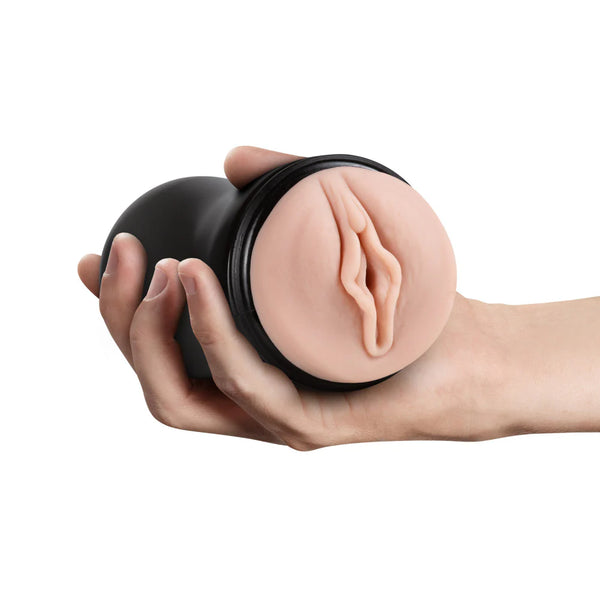 M for Men Soft & Wet Self-Lubricating Pussy with Pleasure Ridges & Orbs Stroker