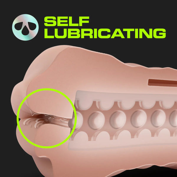 M for Men 3-Pack Self-Lubricating Vibrating Masturbator