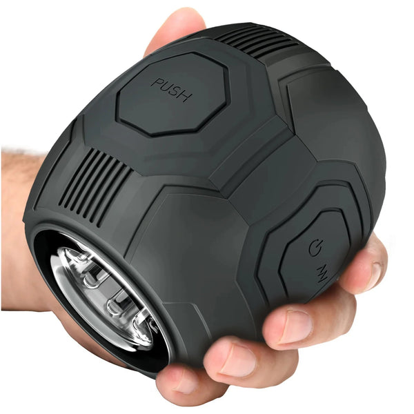 M For Men Dome X Vibrating Automatic Male Masturbator with Easy-Grip