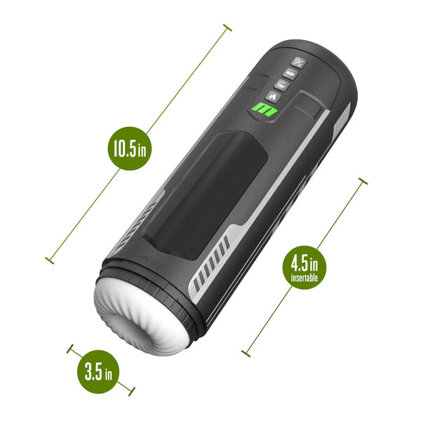 M For Men Master Blaster Triple Action Automatic Warming Male Masturbator
