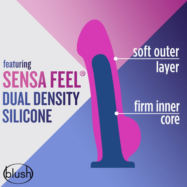 Blush Novelties Avant D7 Ergo Violet Platinum-Cured Silicone Dildo - Extreme Toyz Singapore - https://extremetoyz.com.sg - Sex Toys and Lingerie Online Store - Bondage Gear / Vibrators / Electrosex Toys / Wireless Remote Control Vibes / Sexy Lingerie and Role Play / BDSM / Dungeon Furnitures / Dildos and Strap Ons &nbsp;/ Anal and Prostate Massagers / Anal Douche and Cleaning Aide / Delay Sprays and Gels / Lubricants and more...