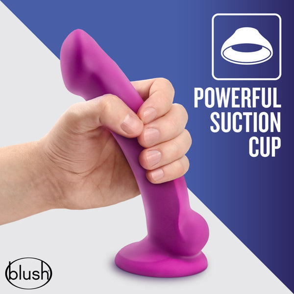 Blush Novelties Avant D9 Ergo Mini Violet Platinum-Cured Silicone Dildo - Extreme Toyz Singapore - https://extremetoyz.com.sg - Sex Toys and Lingerie Online Store - Bondage Gear / Vibrators / Electrosex Toys / Wireless Remote Control Vibes / Sexy Lingerie and Role Play / BDSM / Dungeon Furnitures / Dildos and Strap Ons &nbsp;/ Anal and Prostate Massagers / Anal Douche and Cleaning Aide / Delay Sprays and Gels / Lubricants and more...