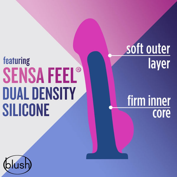 Blush Novelties Avant D10 Ergo Mini Indigo Platinum-Cured Silicone Dildo - Extreme Toyz Singapore - https://extremetoyz.com.sg - Sex Toys and Lingerie Online Store - Bondage Gear / Vibrators / Electrosex Toys / Wireless Remote Control Vibes / Sexy Lingerie and Role Play / BDSM / Dungeon Furnitures / Dildos and Strap Ons &nbsp;/ Anal and Prostate Massagers / Anal Douche and Cleaning Aide / Delay Sprays and Gels / Lubricants and more...