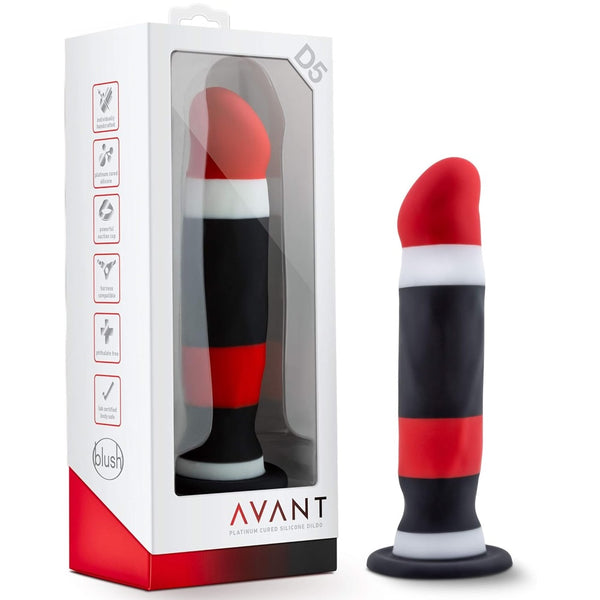 Avant D5 Sin City Platinum-Cured Silicone Dildo
