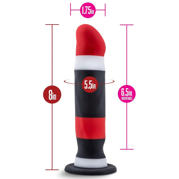 Avant D5 Sin City Platinum-Cured Silicone Dildo