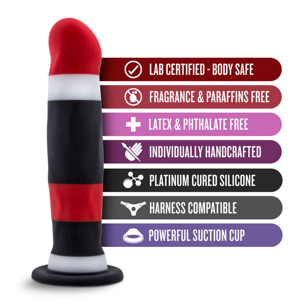 Avant D5 Sin City Platinum-Cured Silicone Dildo