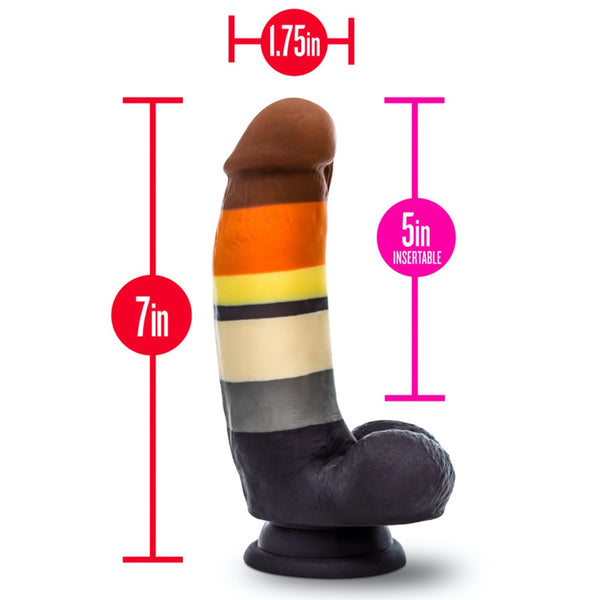 Blush Novelties Avant Pride P9 latinum-Cured Silicone Dildo - Bear  - Extreme Toyz Singapore - https://extremetoyz.com.sg - Sex Toys and Lingerie Online Store - Bondage Gear / Vibrators / Electrosex Toys / Wireless Remote Control Vibes / Sexy Lingerie and Role Play / BDSM / Dungeon Furnitures / Dildos and Strap Ons &nbsp;/ Anal and Prostate Massagers / Anal Douche and Cleaning Aide / Delay Sprays and Gels / Lubricants and more...