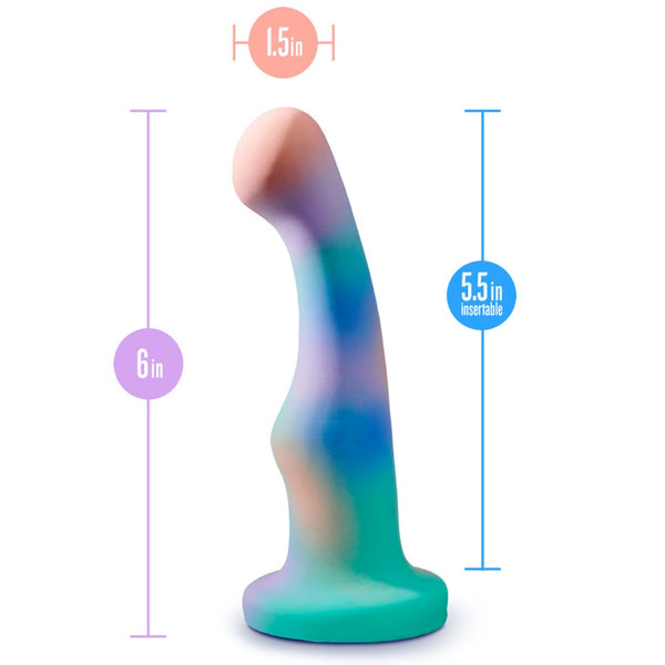Blush Novelties Avant Opal Dreams Platinum-Cured Silicone Dildo - Aqua - Extreme Toyz Singapore - https://extremetoyz.com.sg - Sex Toys and Lingerie Online Store - Bondage Gear / Vibrators / Electrosex Toys / Wireless Remote Control Vibes / Sexy Lingerie and Role Play / BDSM / Dungeon Furnitures / Dildos and Strap Ons &nbsp;/ Anal and Prostate Massagers / Anal Douche and Cleaning Aide / Delay Sprays and Gels / Lubricants and more...