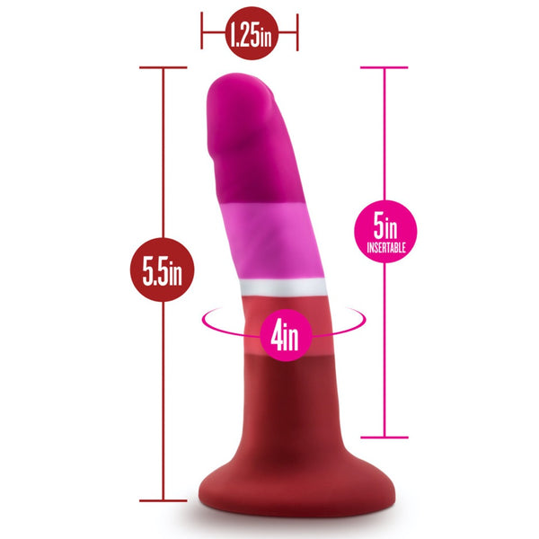 Blush Novelties Avant Pride P3 Platinum-Cured Silicone Dildo - Beauty - Extreme Toyz Singapore - https://extremetoyz.com.sg - Sex Toys and Lingerie Online Store - Bondage Gear / Vibrators / Electrosex Toys / Wireless Remote Control Vibes / Sexy Lingerie and Role Play / BDSM / Dungeon Furnitures / Dildos and Strap Ons &nbsp;/ Anal and Prostate Massagers / Anal Douche and Cleaning Aide / Delay Sprays and Gels / Lubricants and more...